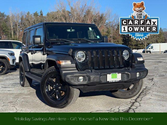 used 2021 Jeep Wrangler Unlimited car, priced at $30,096