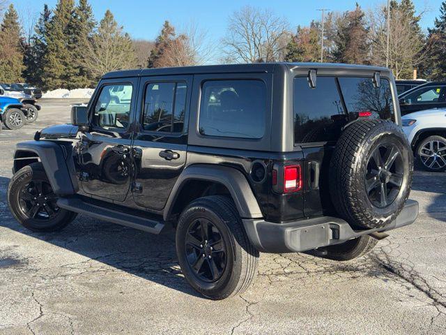 used 2021 Jeep Wrangler Unlimited car, priced at $30,096