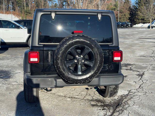 used 2021 Jeep Wrangler Unlimited car, priced at $30,096