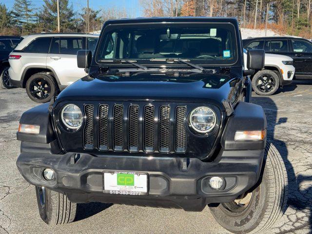 used 2021 Jeep Wrangler Unlimited car, priced at $30,096