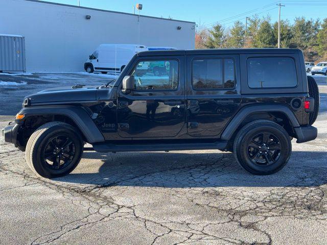 used 2021 Jeep Wrangler Unlimited car, priced at $30,096