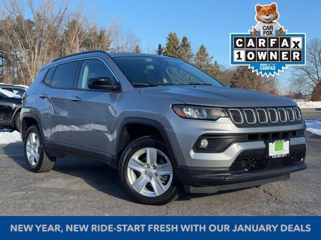 used 2022 Jeep Compass car, priced at $21,995