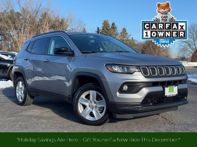 used 2022 Jeep Compass car, priced at $21,995