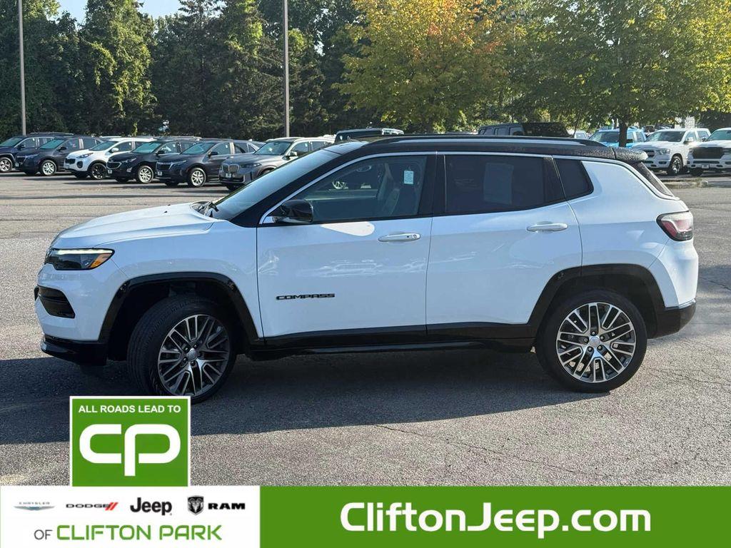used 2022 Jeep Compass car, priced at $24,600
