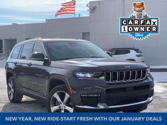 used 2021 Jeep Grand Cherokee L car, priced at $31,498