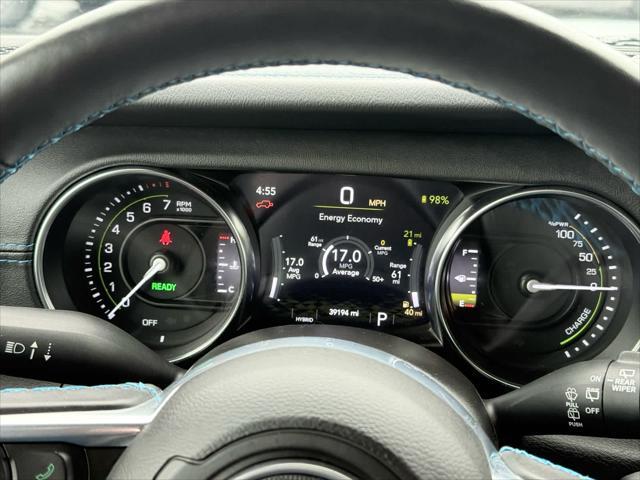 used 2021 Jeep Wrangler Unlimited 4xe car, priced at $33,995