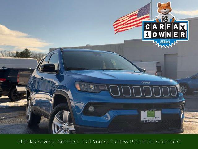 used 2022 Jeep Compass car, priced at $21,995