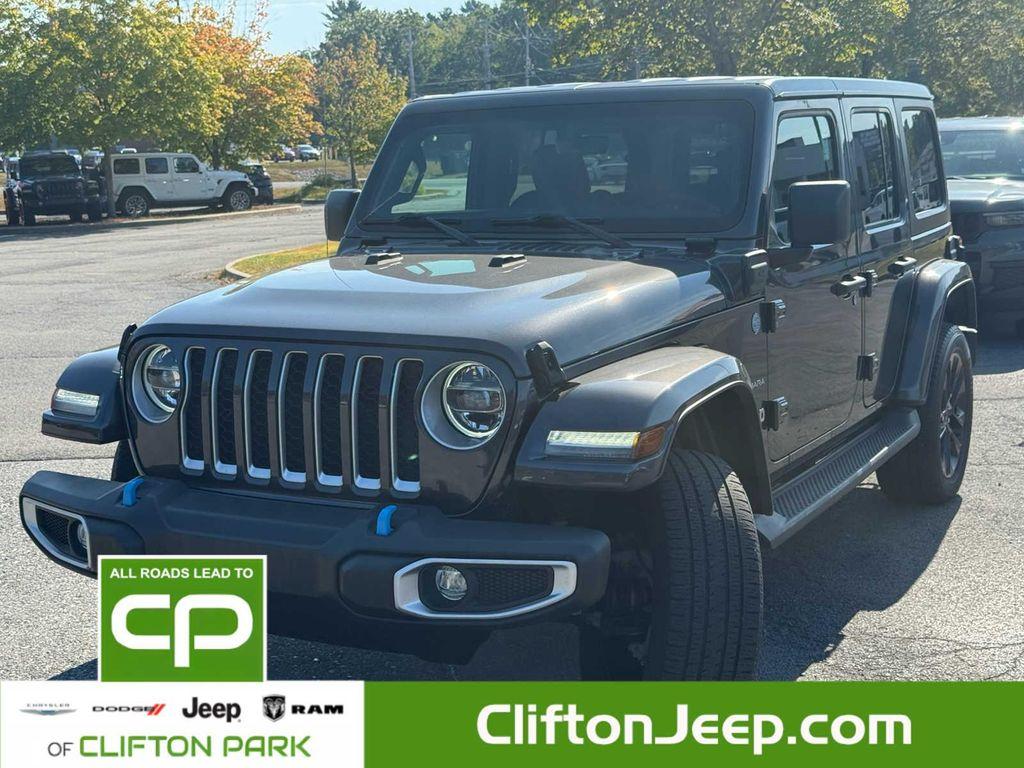used 2022 Jeep Wrangler Unlimited 4xe car, priced at $33,176
