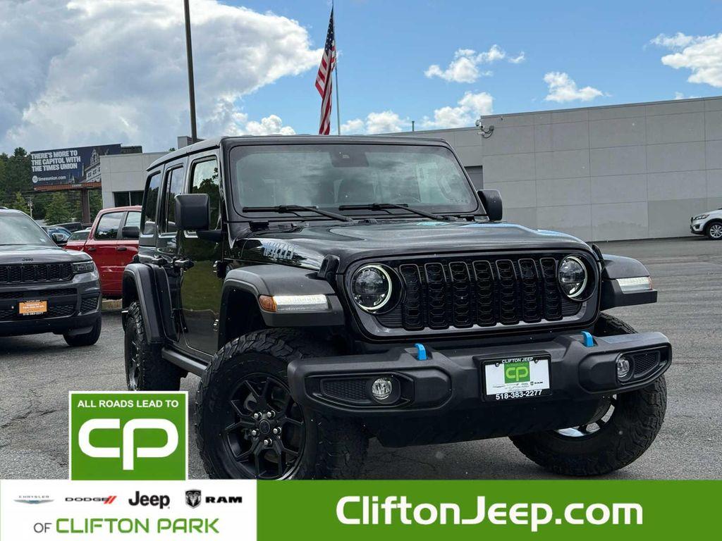 used 2024 Jeep Wrangler 4xe car, priced at $38,999