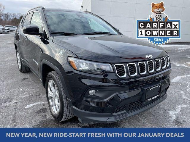 used 2024 Jeep Compass car, priced at $25,000