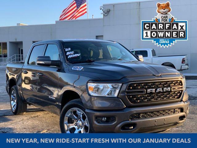 used 2022 Ram 1500 car, priced at $38,995