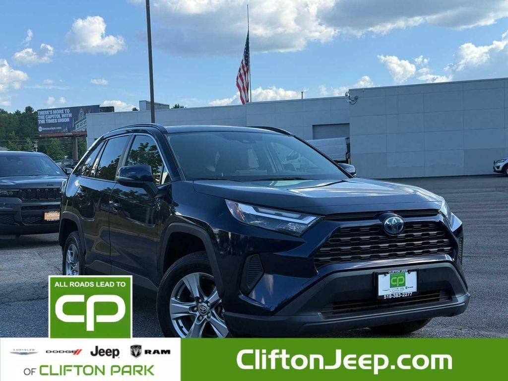 used 2023 Toyota RAV4 Hybrid car, priced at $34,300