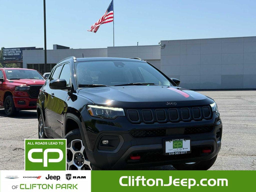used 2022 Jeep Compass car, priced at $24,999