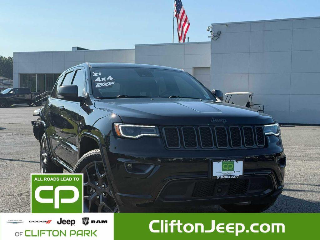 used 2021 Jeep Grand Cherokee car, priced at $28,500