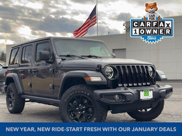 used 2021 Jeep Wrangler car, priced at $29,994