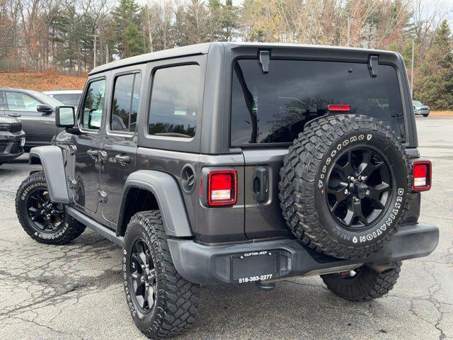 used 2021 Jeep Wrangler car, priced at $33,982