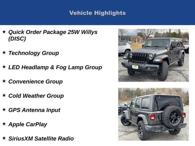 used 2021 Jeep Wrangler car, priced at $29,994