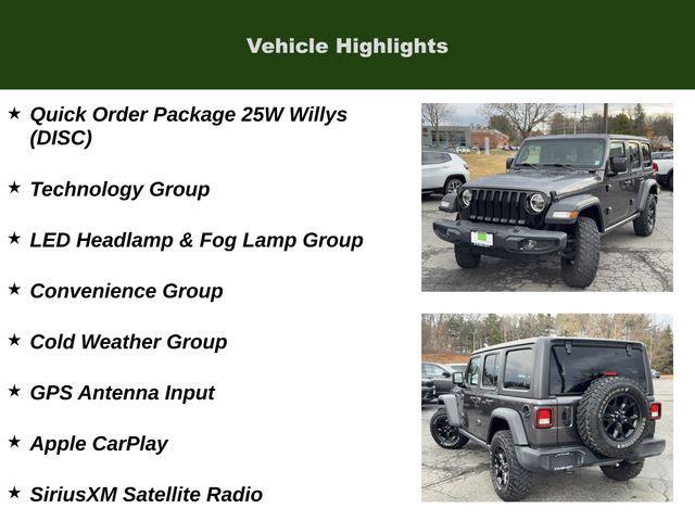 used 2021 Jeep Wrangler car, priced at $33,982