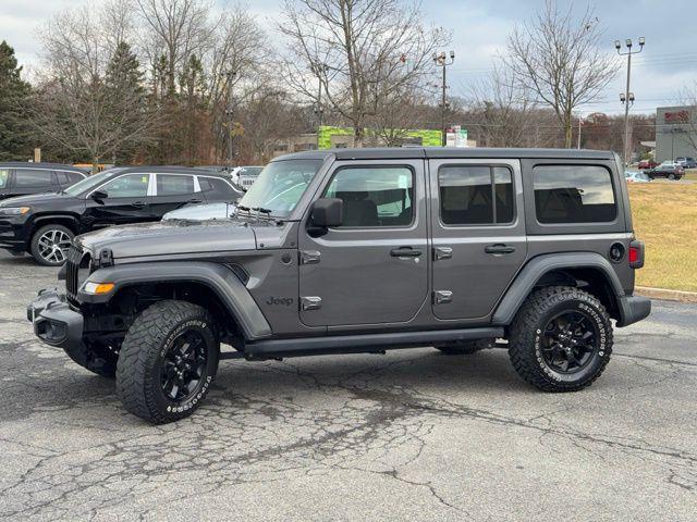 used 2021 Jeep Wrangler car, priced at $33,982