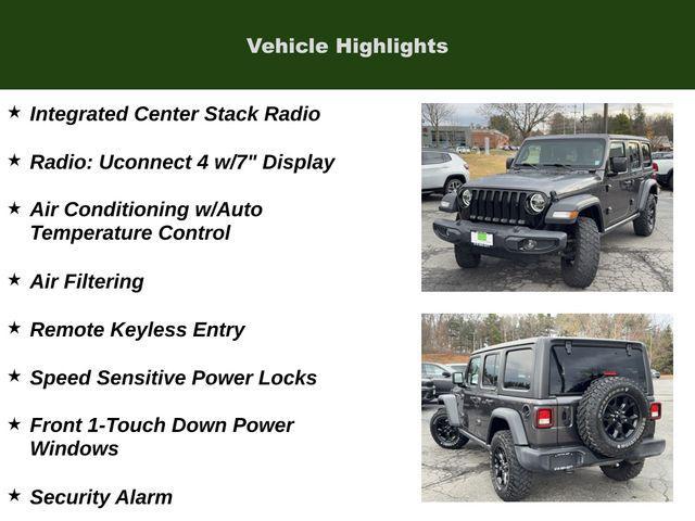 used 2021 Jeep Wrangler car, priced at $33,982