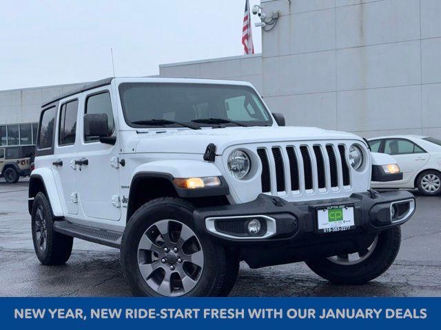 used 2020 Jeep Wrangler Unlimited car, priced at $31,998