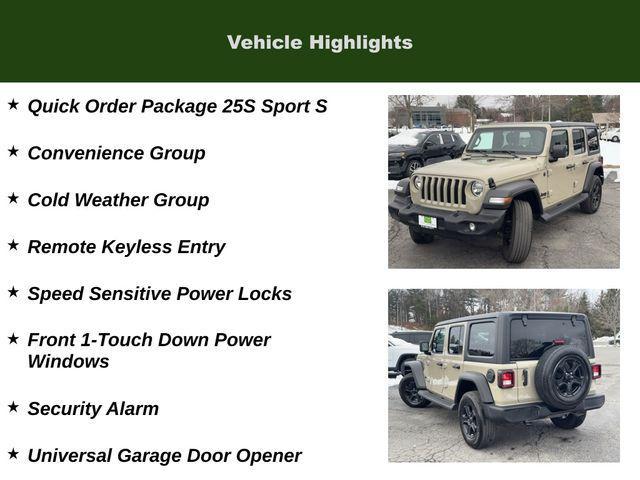 used 2022 Jeep Wrangler Unlimited car, priced at $31,574