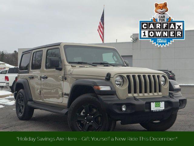 used 2022 Jeep Wrangler Unlimited car, priced at $31,574