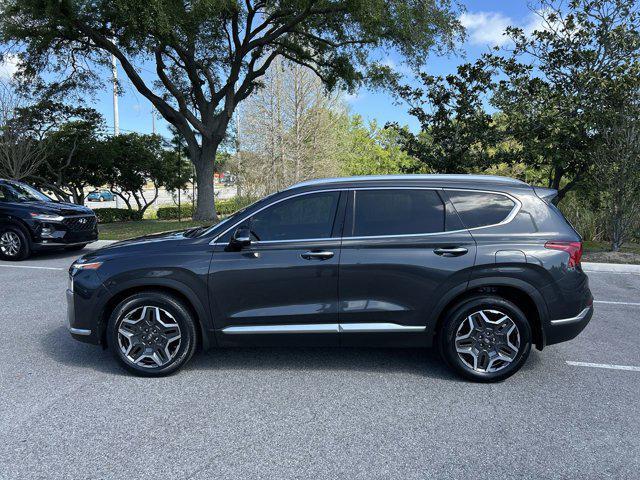 used 2021 Hyundai Santa Fe car, priced at $23,300