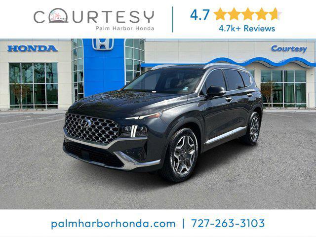 used 2021 Hyundai Santa Fe car, priced at $23,300
