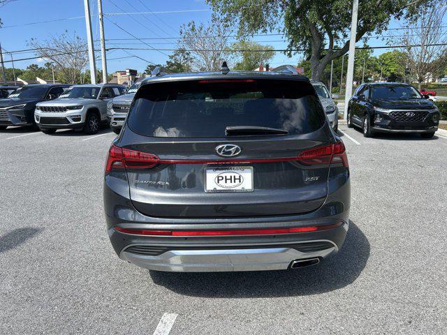 used 2021 Hyundai Santa Fe car, priced at $23,300