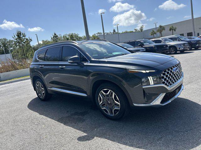 used 2021 Hyundai Santa Fe car, priced at $23,300