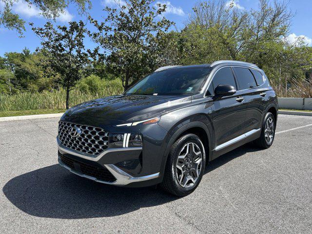 used 2021 Hyundai Santa Fe car, priced at $23,300