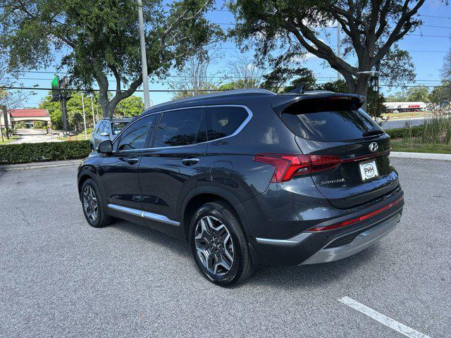 used 2021 Hyundai Santa Fe car, priced at $23,300