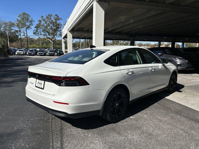 new 2025 Honda Accord car, priced at $30,970