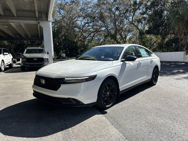 new 2025 Honda Accord car, priced at $30,970