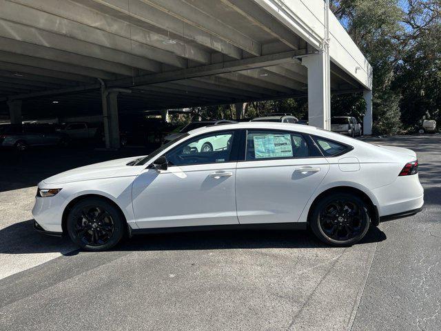 new 2025 Honda Accord car, priced at $30,970