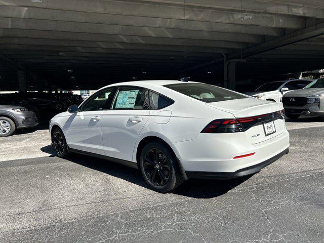new 2025 Honda Accord car, priced at $30,970