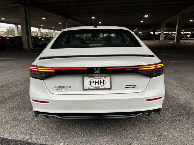 new 2025 Honda Accord Hybrid car, priced at $35,370
