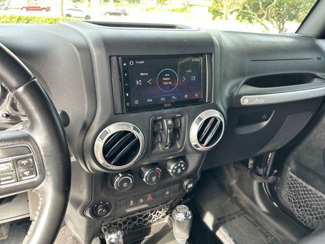 used 2017 Jeep Wrangler Unlimited car, priced at $17,400