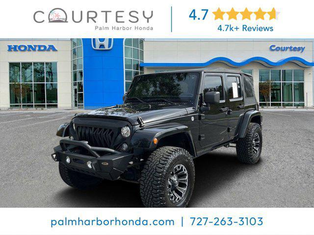 used 2017 Jeep Wrangler Unlimited car, priced at $17,900