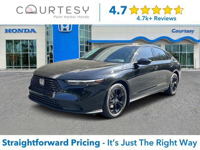 new 2025 Honda Accord car, priced at $30,494