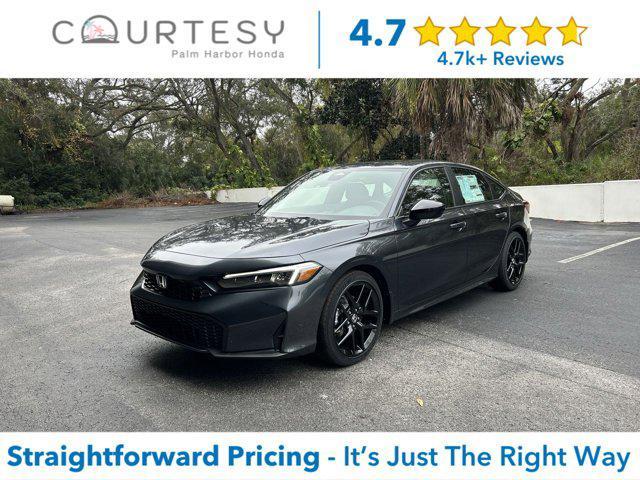 new 2025 Honda Civic Hybrid car