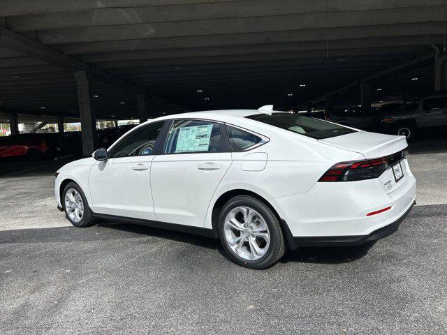 new 2025 Honda Accord car, priced at $29,834