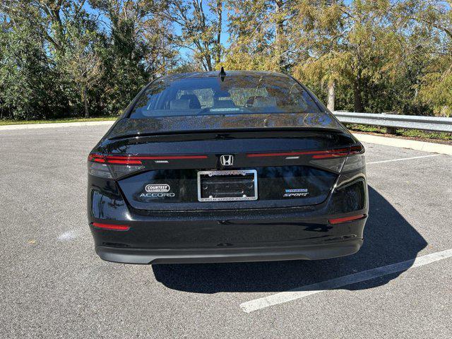 new 2025 Honda Accord Hybrid car, priced at $34,407