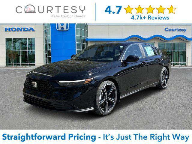 new 2025 Honda Accord Hybrid car, priced at $34,407