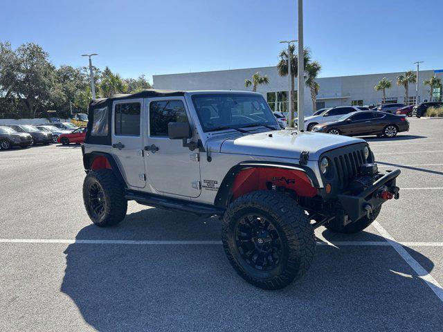 used 2014 Jeep Wrangler Unlimited car, priced at $16,152