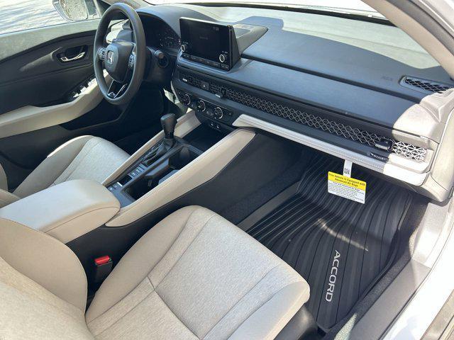 new 2025 Honda Accord car, priced at $30,923
