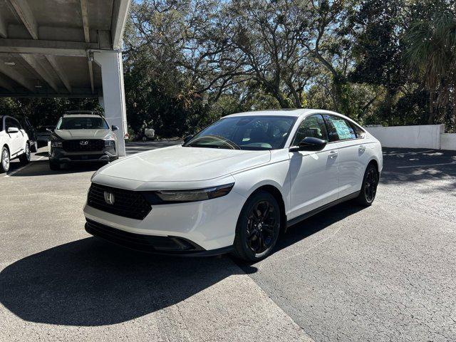 new 2025 Honda Accord car, priced at $30,923