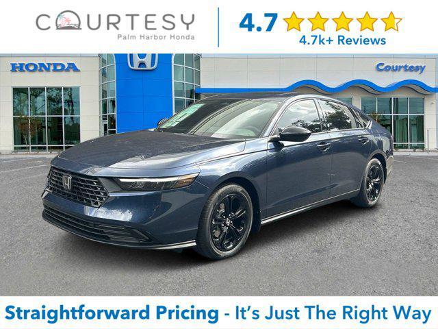 new 2025 Honda Accord car, priced at $32,708