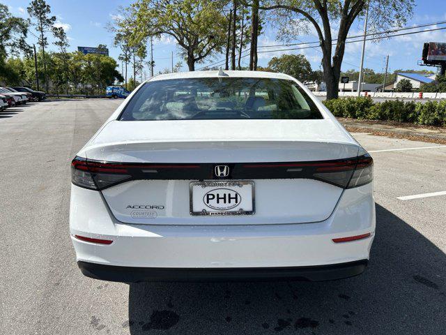 new 2024 Honda Accord car, priced at $31,097